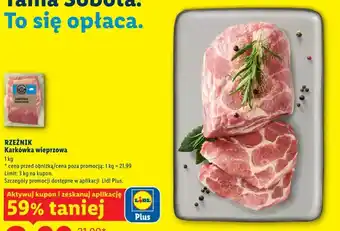 Lidl Karkówka wieprzowa Rzeźnik oferta