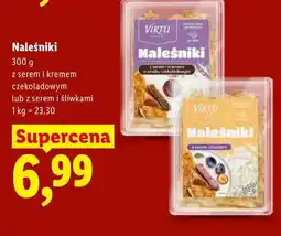 Lidl Naleśniki z serem i kremem czekoladowym VIRTU oferta
