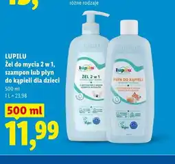 Lidl Płyn do kąpieli dla dzieci Lupilu oferta
