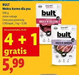 Lidl Mokra karma dla psa Bult Bogata w jagnięcinę oferta
