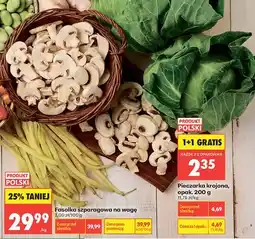 Biedronka Pieczarka krojona polska oferta