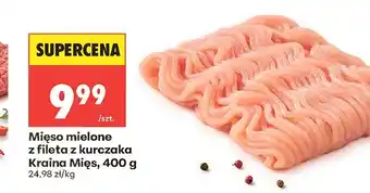 Biedronka Mięso mielone z fileta z kurczaka Kraina Mięs oferta