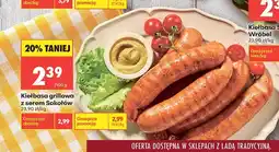 Biedronka Kiełbasa grillowa z serem Sokołów oferta