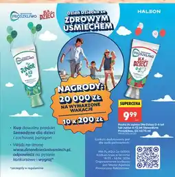 Biedronka Pasta do zębów Junior 6-12 lat Sensodyne Proszkliwo oferta