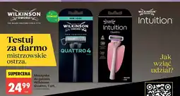 Biedronka Maszynka do golenia Wilkinson Quattro oferta
