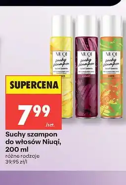 Biedronka Suchy szampon do włosów Niuqi oferta
