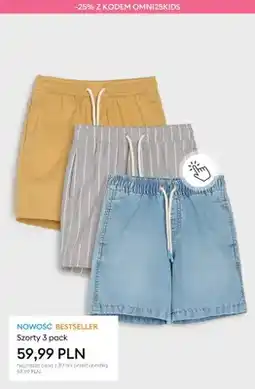 Sinsay Szorty 3-pak oferta