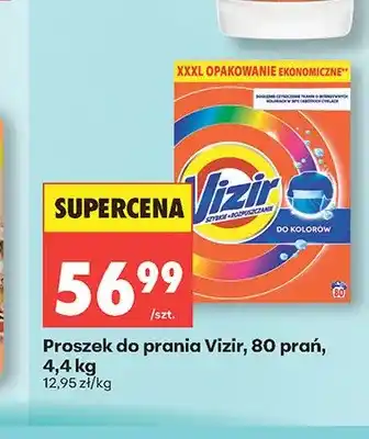 Biedronka Proszek do prania Vizir 80 prań oferta