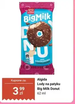 Dino Lody na patyku Algida Big Milk Donut oferta
