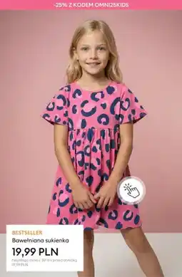 Sinsay Bawełniana sukienka oferta