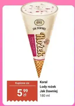 Dino Lody rożek Jak Dawniej Koral oferta