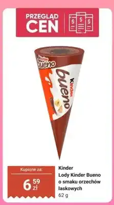 Dino Lody Kinder Bueno o smaku orzechów laskowych Kinder oferta