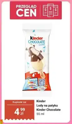 Dino Lody na patyku Kinder Chocolate oferta