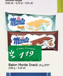 Cezar Delikatesy Baton Monte Snack oferta