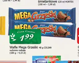 Cezar Delikatesy Wafle Mega Grześki oferta