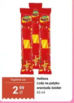 Dino Lody na patyku oranżada świder Hellena oferta