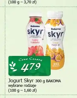 Cezar Delikatesy Jogurt Skyr Bakoma oferta
