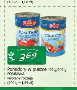 Cezar Delikatesy Pomidory w puszce Podravka oferta