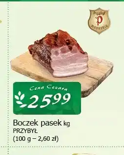Cezar Delikatesy Boczek pasek Przybył oferta