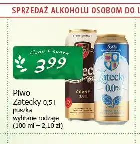 Cezar Delikatesy Piwo Zatecky oferta