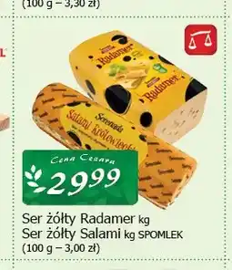 Cezar Delikatesy Ser żółty Radamer Spomlek oferta