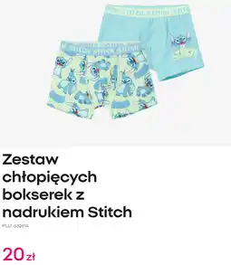 Pepco Zestaw chłopięcych bokserek z nadrukiem Stitch oferta