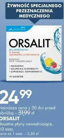 SuperPharm Orsalit doustne płyny nawadniające oferta