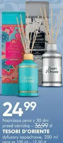 SuperPharm Tesori d'Oriente dyfuzory zapachowe oferta