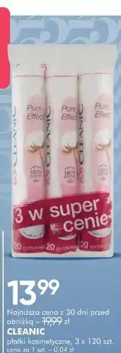 SuperPharm CLEANIC płatki kosmetyczne oferta