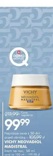 SuperPharm VICHY NEOVADIOL MAGISTRAL krem na noc oferta