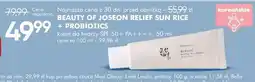 SuperPharm BEAUTY OF JOSEON RELIEF SUN RICE + PROBIOTICS krem do twarzy SPF 50+ oferta