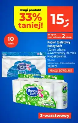 Dealz Papier toaletowy Bunny Soft oferta