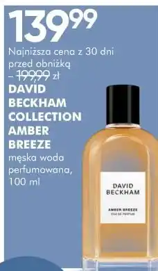 SuperPharm DAVID BECKHAM COLLECTION AMBER BREEZE męska woda perfumowana oferta
