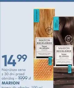 SuperPharm Marion tonery do włosów oferta
