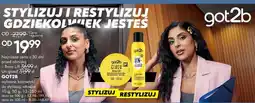 SuperPharm Got2b wybrane kosmetyki do stylizacji włosów oferta