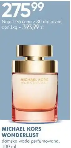 SuperPharm MICHAEL KORS WONDERLUST damska woda perfumowana oferta