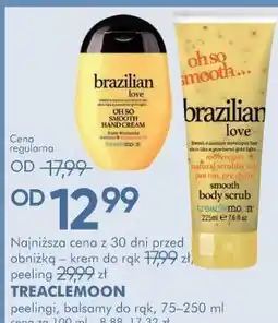 SuperPharm TREACLEMOON peelingi, balsamy do rąk oferta