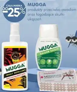 SuperPharm MUGGA produkty przeciw owadom oraz łagodzące skutki ukąszeń oferta