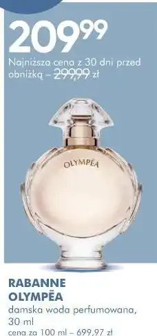 SuperPharm RABANNE OLYMPÉA damska woda perfumowana oferta
