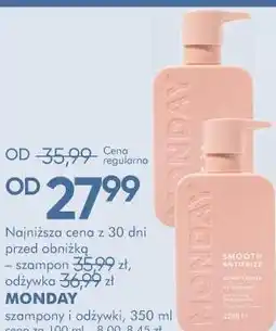 SuperPharm Monday szampony i odżywki oferta