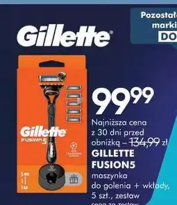 SuperPharm GILLETTE FUSION5 maszynka do golenia + wkłady oferta