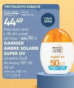 SuperPharm GARNIER AMBRE SOLAIRE SUPER UV oferta