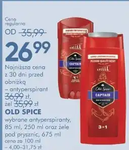 SuperPharm OLD SPICE wybrane antyperspiranty, żel pod prysznic oferta