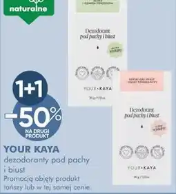 SuperPharm YOUR KAYA dezodoranty pod pachy i biust oferta