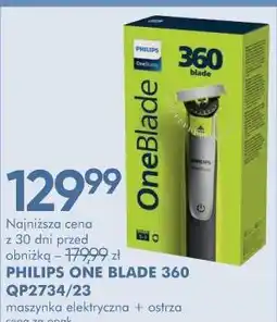 SuperPharm PHILIPS ONE BLADE 360 QP2734/23 maszynka elektryczna + ostrza oferta