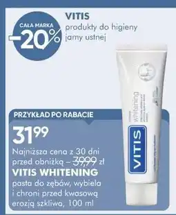 SuperPharm VITIS WHITENING pasta do zębów oferta