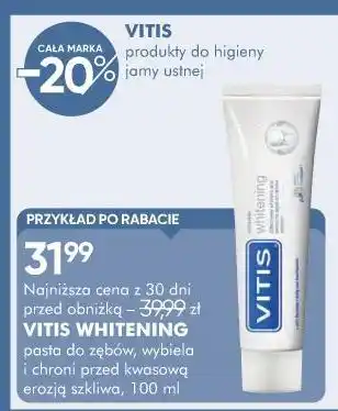 SuperPharm VITIS WHITENING pasta do zębów oferta