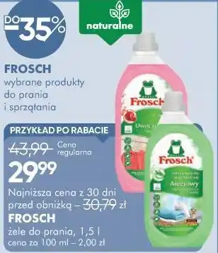 SuperPharm FROSCH żele do prania oferta