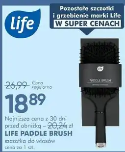 SuperPharm LIFE PADDLE BRUSH szczotka do włosów oferta