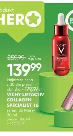 SuperPharm VICHY LIFTACTIV COLLAGEN SPECIALIST 16 serum do twarzy oferta